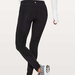 Lululemon leggings all the right places w zipper